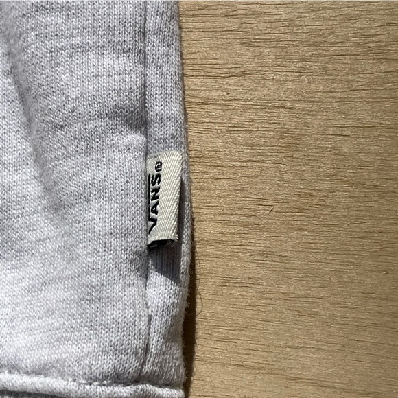 Vans Grey Hoodie Pink Floral Pattern Small - Picture 5 of 8